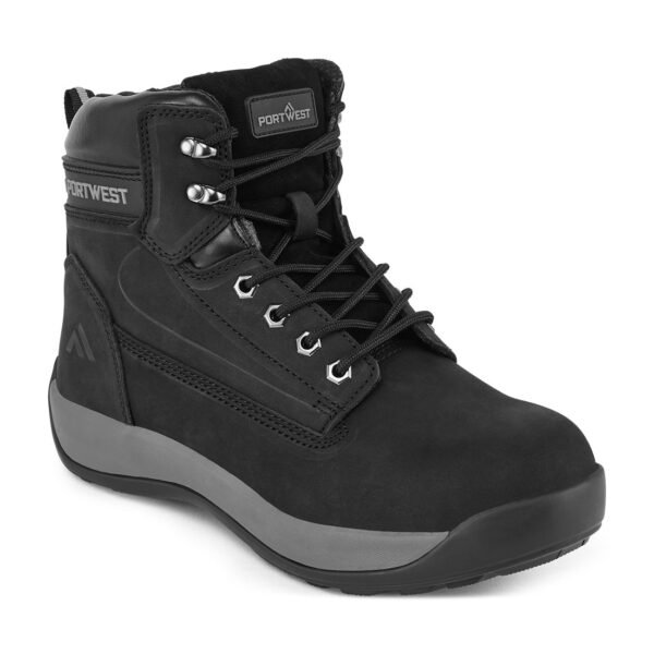 FW32 - Bota Steel Nubuck Leather S3 HRO Negro Selec PW