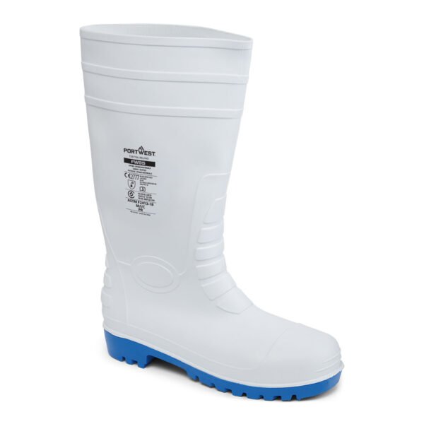 FW95 - Bota Wellington Total Safety S5, Blanco PW