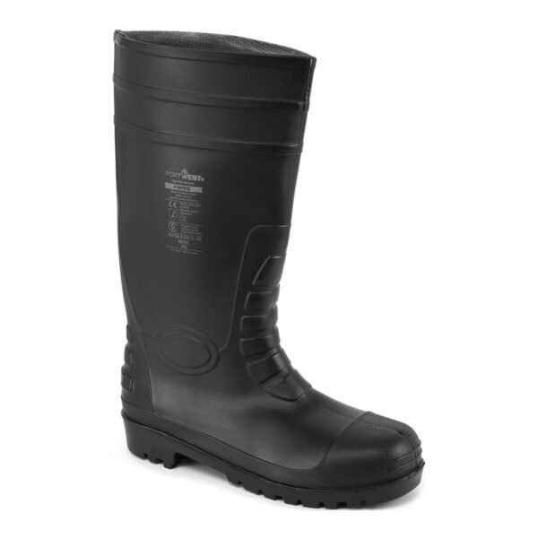FW95 - Bota Wellington Total Safety S5, Negro PW