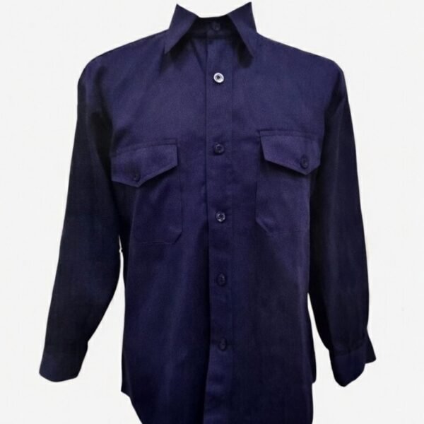 Camisa de Trabajo Azul 220gr Azul Marino VX